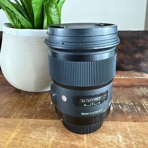 Sigma 50mm art lens canon mount